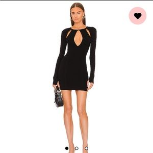 abner cutout mini dress